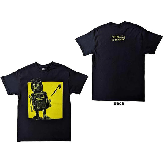 Metallica - 72 Seasons Burnt Robot (T-Shirt) - Joco Records