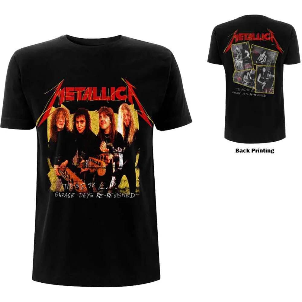 Metallica - Garage Photo Yellow (T-Shirt) - Joco Records