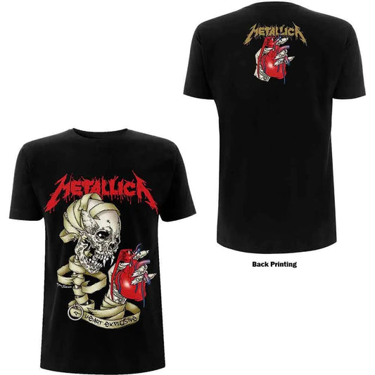 Metallica - Heart Explosive (T-Shirt) - Joco Records