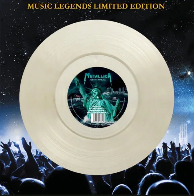Metallica - Justice For All (Limited Import, Clear Vinyl) (LP) - Joco Records