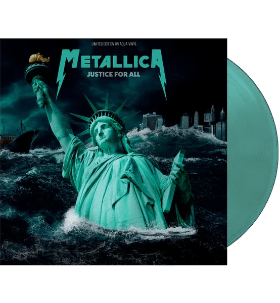 Metallica - Justice For All: Woodstock 1994 (Broadcast Import, Aqua Vinyl) (LP) - Joco Records