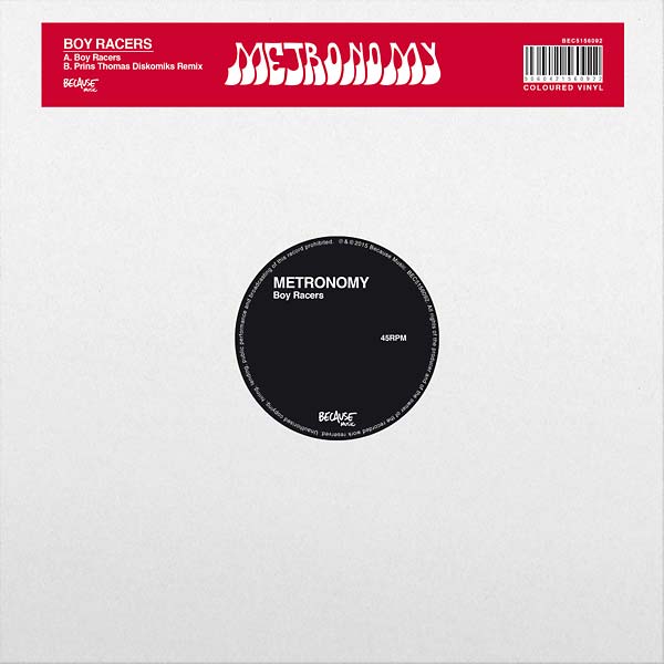 Metronomy - Boy Racers (12 - Inch Vinyl) - Joco Records