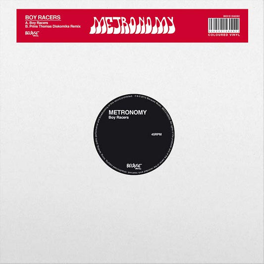 Metronomy - Boy Racers (12 - Inch Vinyl) - Joco Records