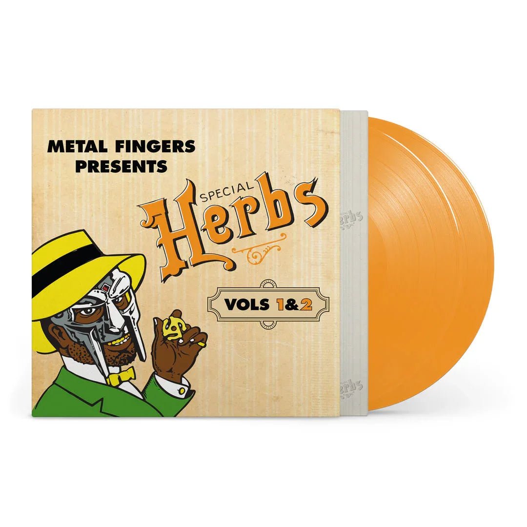MF Doom - Metal Fingers Presents: Special Herbs Vol. 1 & 2 (Orange Vinyl) (2 LP) - Joco Records