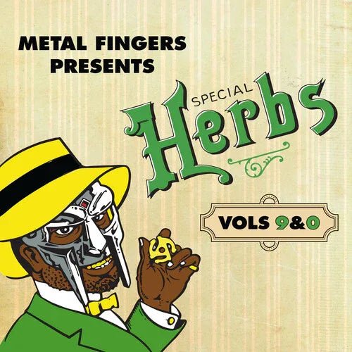 Mf Doom - Metal Fingers Presents: Special Herbs Vol. 9 & 0 (Limited Edition, Green Vinyl) (2 LP) - Joco Records