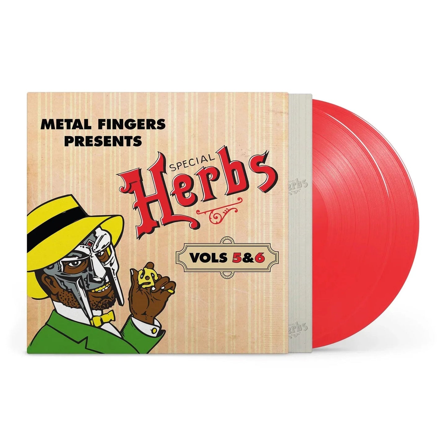 Mf Doom - Special Herbs Vol. 5 & 6 (Limited Edition, Red Vinyl) (2 LP) - Joco Records