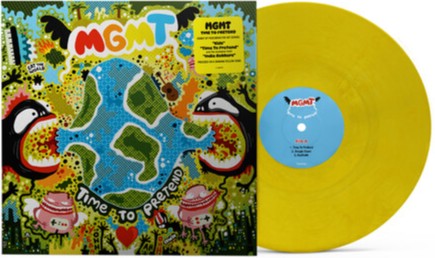 Mgmt - Time To Pretend (Banana Yellow Color Vinyl, Extended Play)