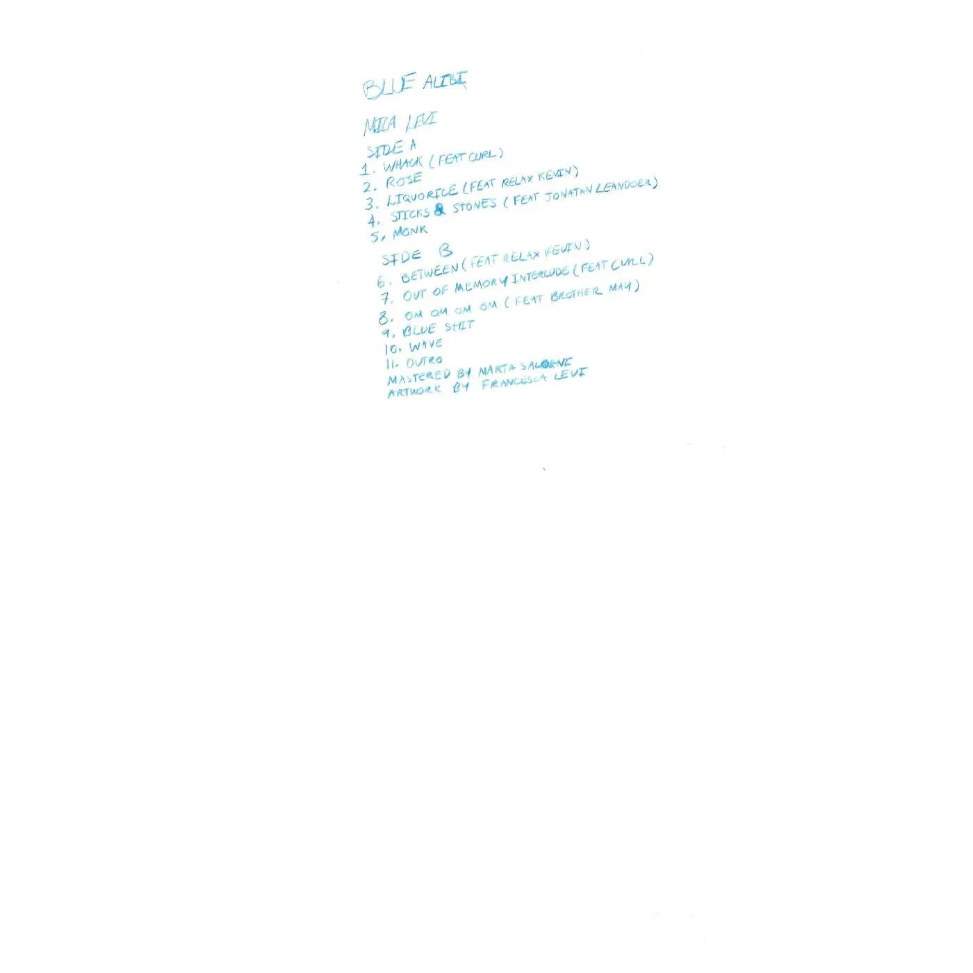 Mica Levi - Blue Alibi (LP) - Joco Records