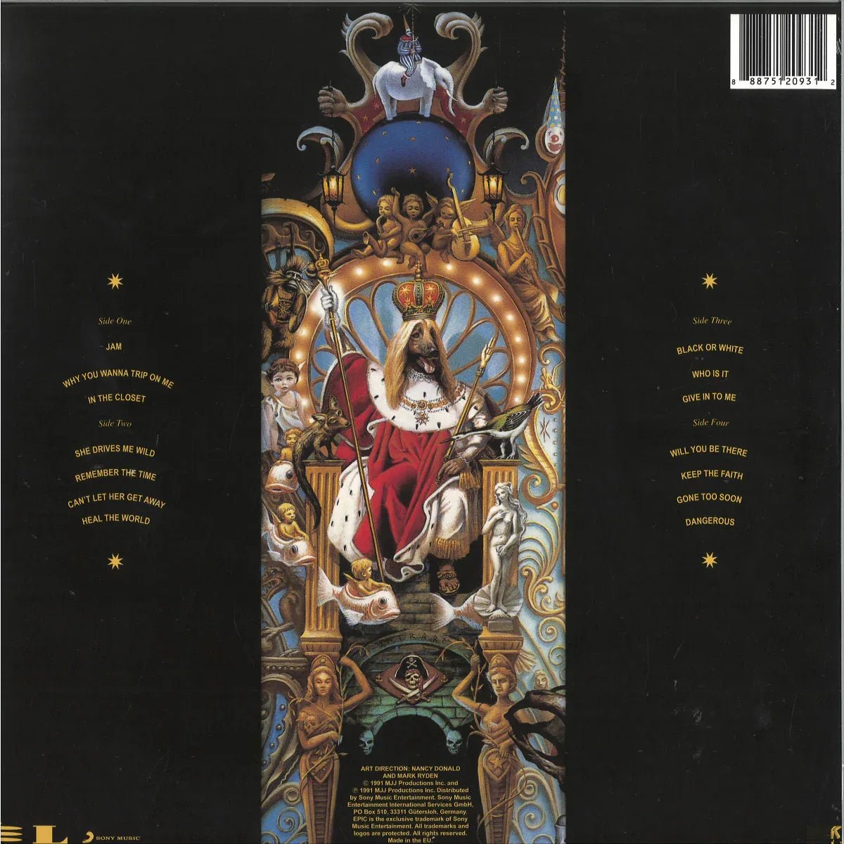 Michael Jackson - Dangerous (180 Gram) (2 LP) - Joco Records