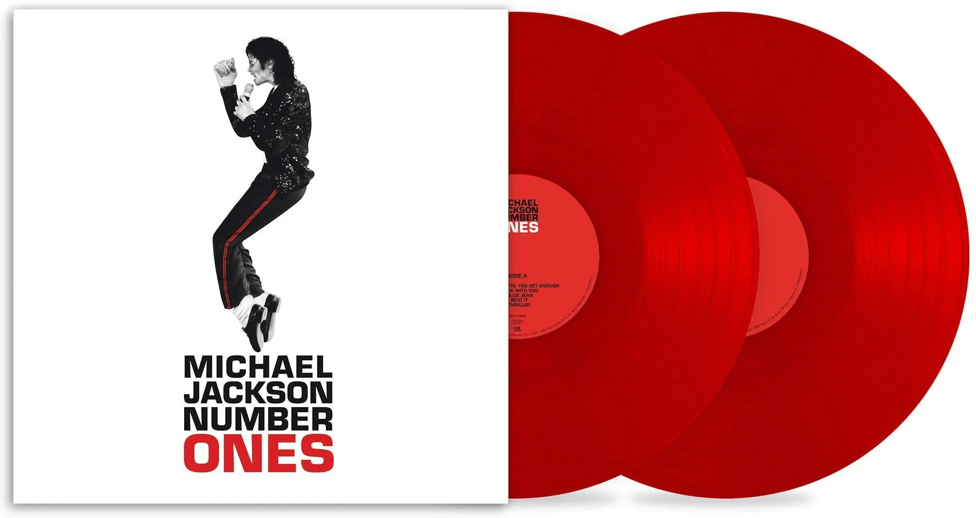 Michael Jackson - Number Ones (Limited Edition, Red Vinyl) (2 LP) - Joco Records