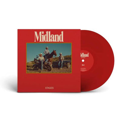 Midland - Stages (Transparent Red Vinyl) (LP) - Joco Records