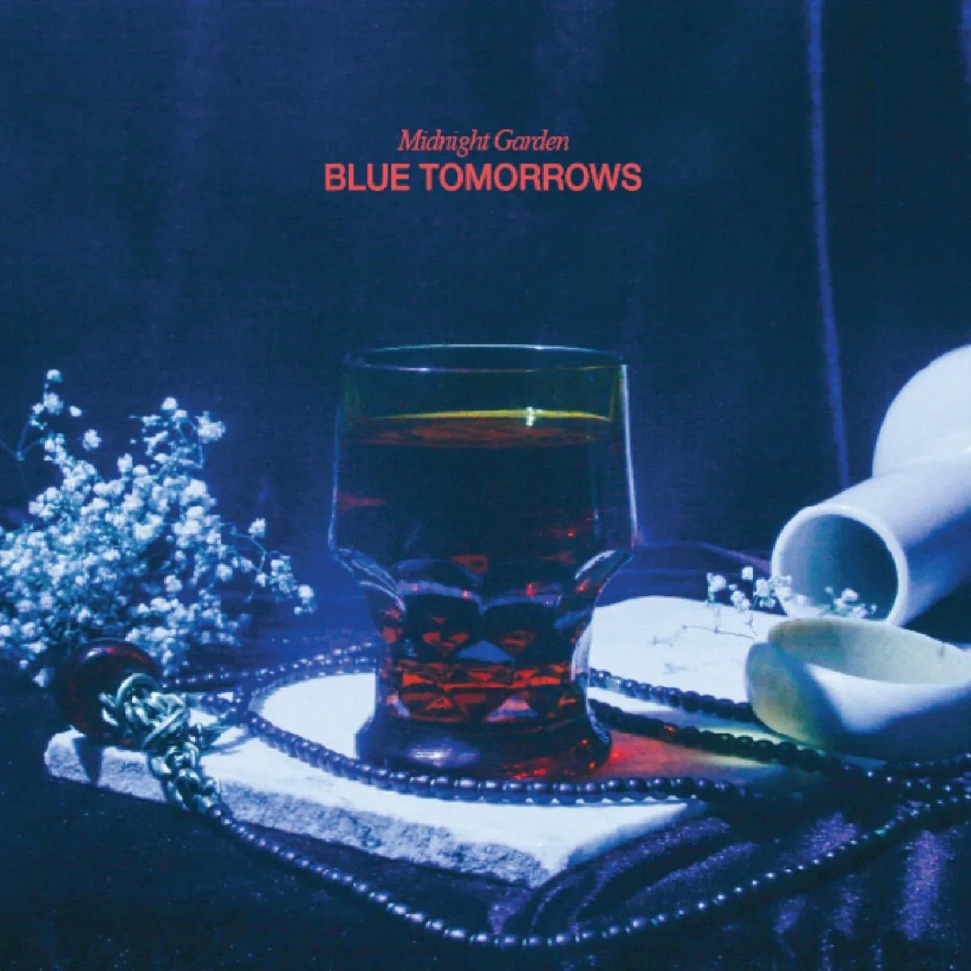 Midnight Garden - Blue Tomorrows (Red Vinyl) (LP) - Joco Records