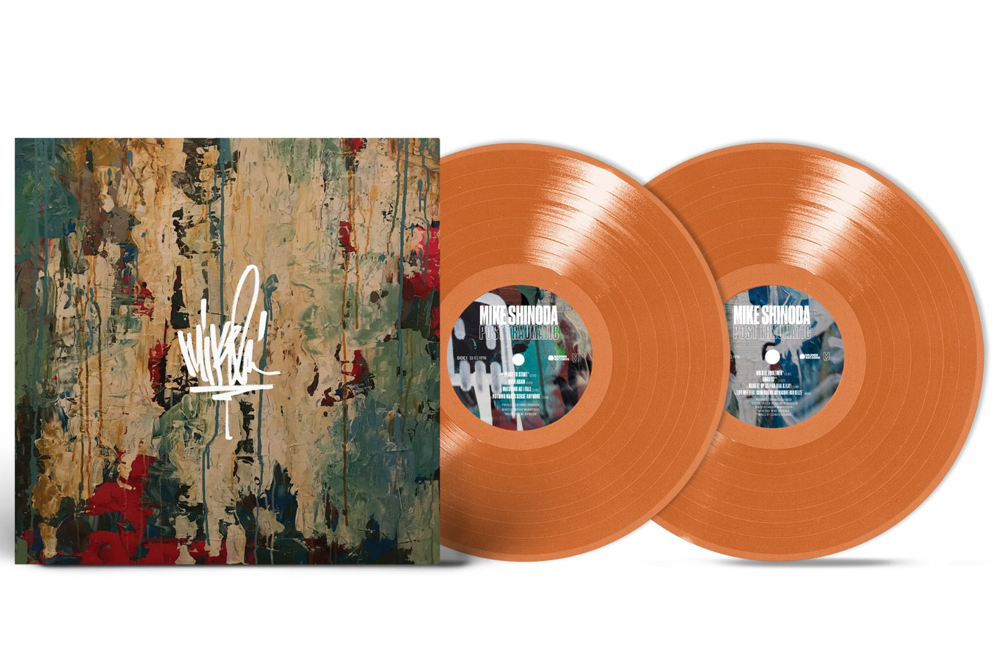 Mike Shinoda - Post Traumatic (Deluxe Edition, Color Vinyl, Orange Crush, Brick & Mortar Exclusive) (2 LP) - Joco Records