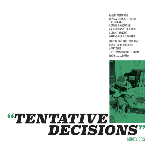 Mikey Erg - Tentative Decisions (Vinyl) - Joco Records