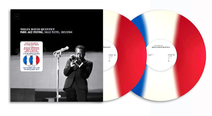 Miles Davis - Paris Jazz Festival, Salle Pleyel 10/1/1964 (Blue, White & Red Vinyl) (2 LP)
