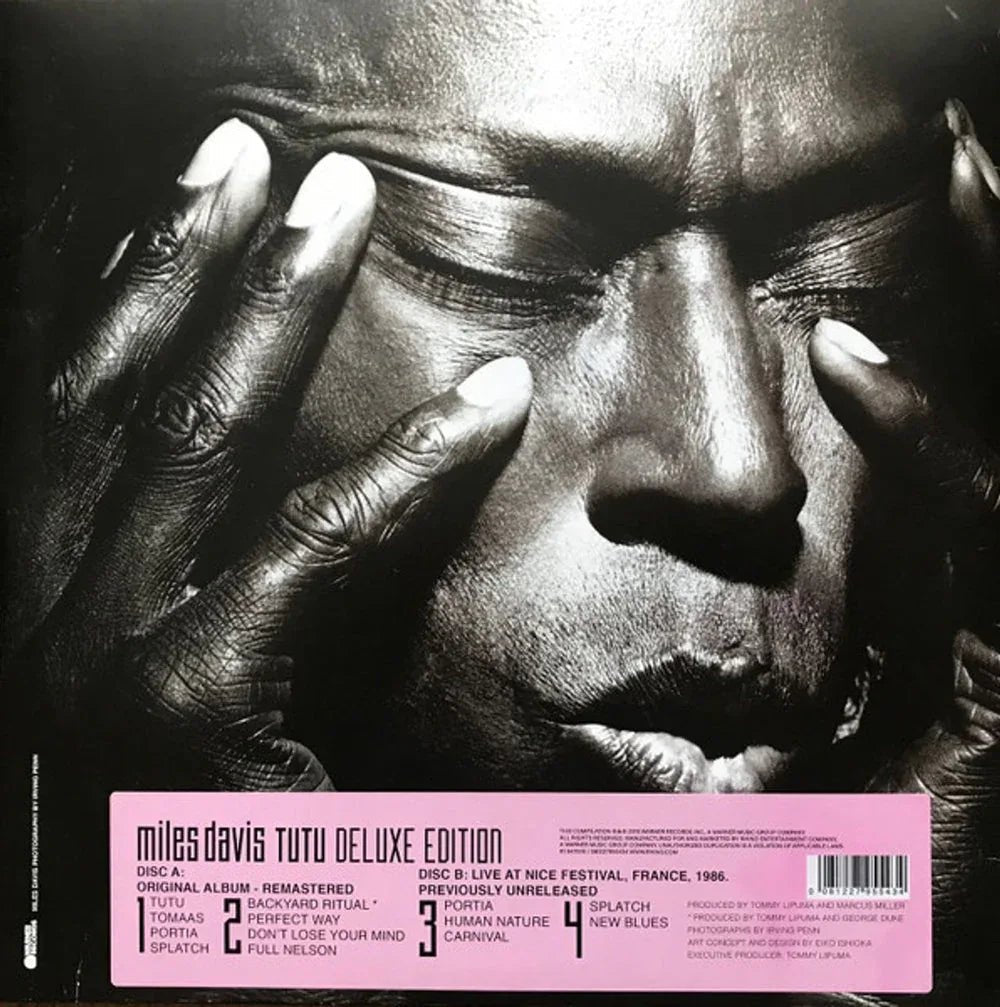 Miles Davis - Tutu (Deluxe Edition, Remastered, 180 Gram) (2 LP) - Joco Records