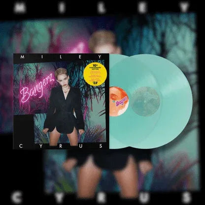 Miley Cyrus - Bangerz (Limited Anniversary Edition, Sea Glass Vinyl) (2 LP) - Joco Records