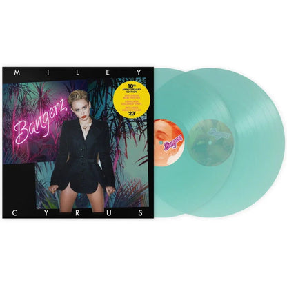 Miley Cyrus - Bangerz (Limited Anniversary Edition, Sea Glass Vinyl) (2 LP) - Joco Records