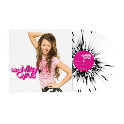 Miley Cyrus - Meet Miley Cyrus (Limited Edition, White & Black Splatter Vinyl) (LP)