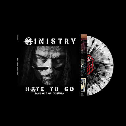 Ministry - Hate To Go - Take Out Or Delivery (Limited Edition) (Black/Silver Splatter Vinyl)