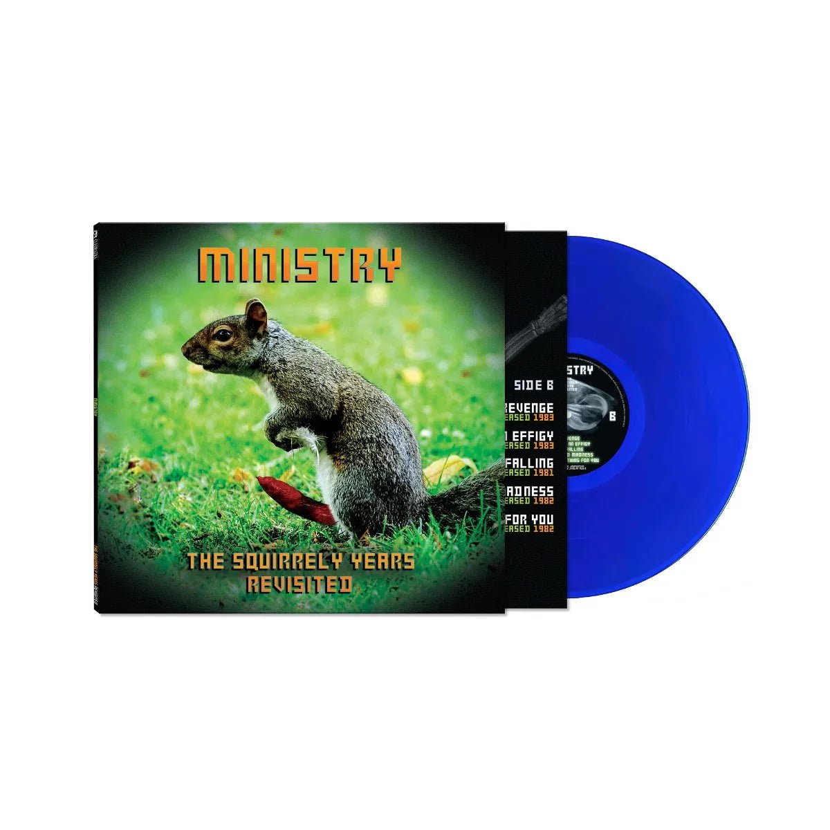 Ministry - The Squirrely Years Revisited (Translucent Blue Vinyl) - Joco Records