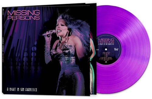Missing Persons - A Night In San Francisco (Color Vinyl, Purple) - Joco Records