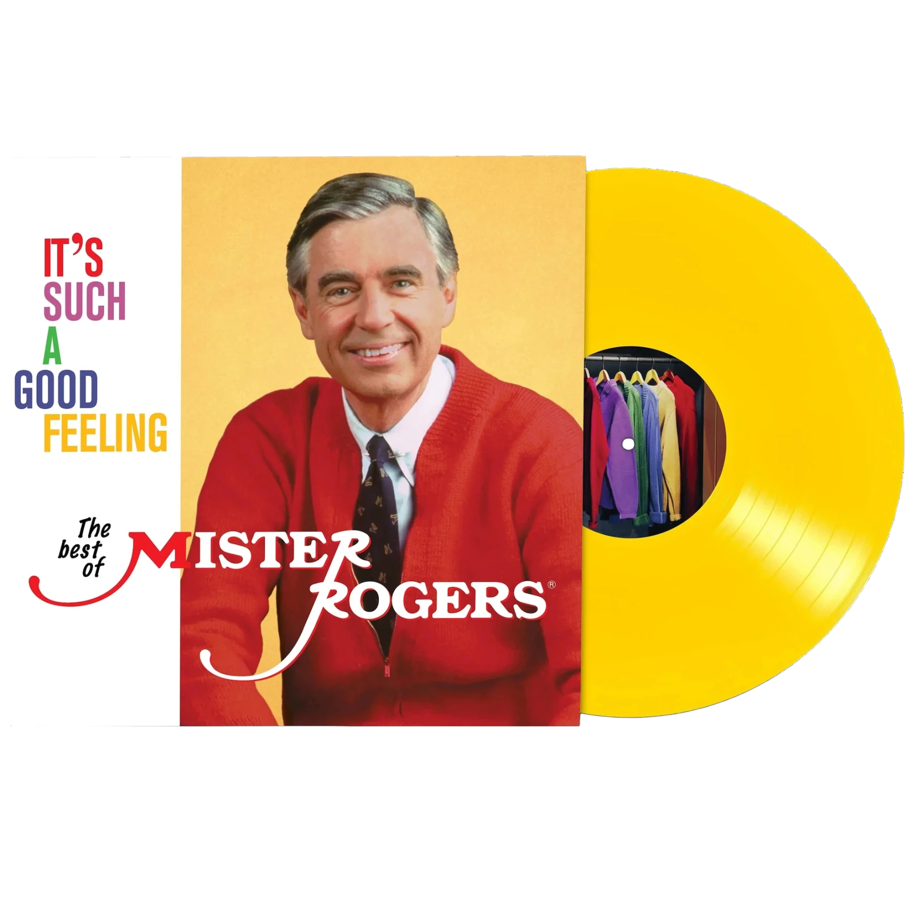 Mister Rogers - It's Such A Good Feeling: Best Of Mister Rogers (Limited, Yellow Vinyl) (LP) - Joco Records