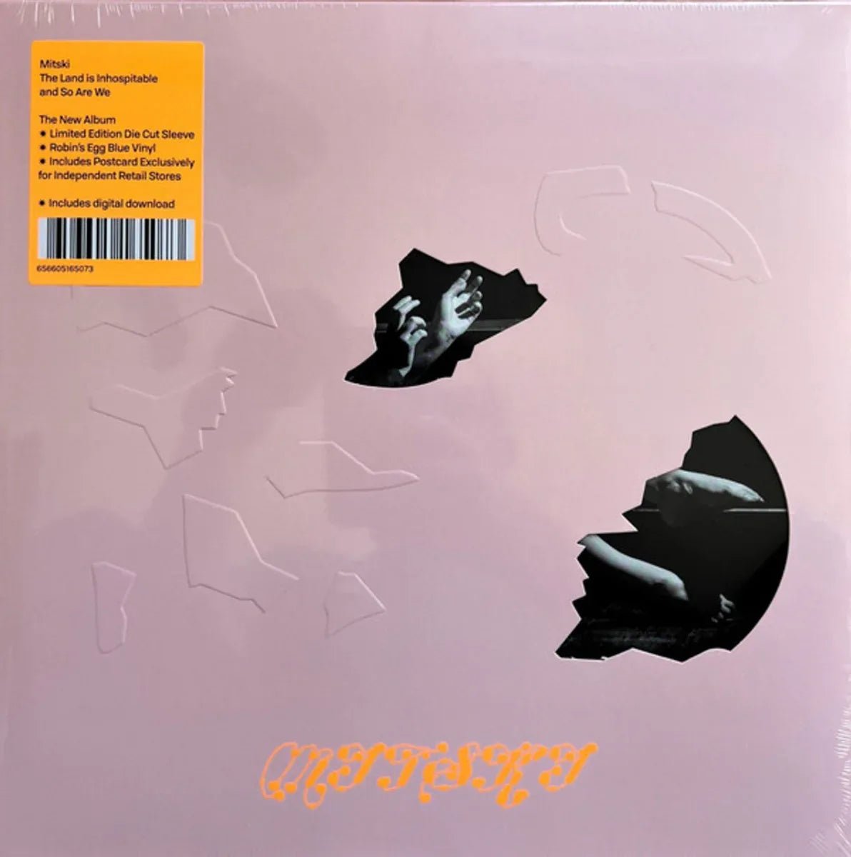 Mitski - The Land Is Inhospitable and So Are We (Robin's Egg Blue Vinyl, Slipsleeve Packaging) (LP) - Joco Records
