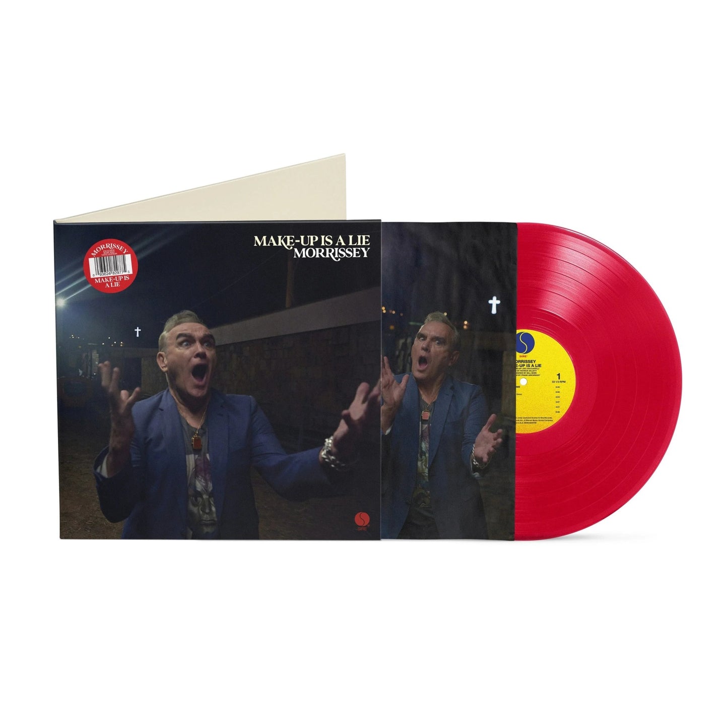 Morrissey - Make - Up Is A Lie (Limited Indie Exclusive, Red Vinyl) (LP) - Joco Records