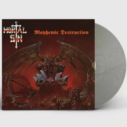 Mortal Sin - Mayhemic Destruction (Limited Edition Import, Silver Vinyl) (LP) - Joco Records