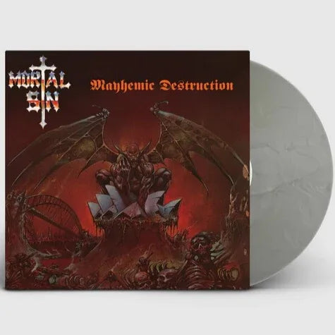 Mortal Sin - Mayhemic Destruction (Limited Edition Import, Silver Vinyl) (LP) - Joco Records