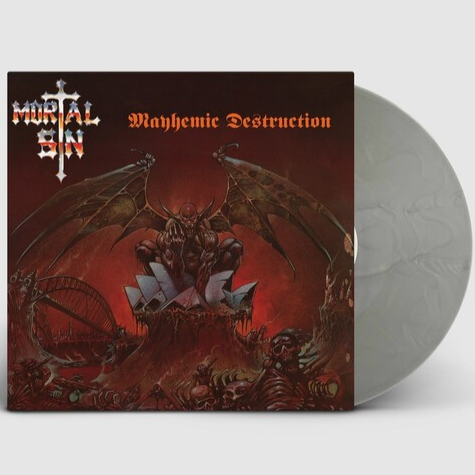 Mortal Sin - Mayhemic Destruction (Limited Edition Import, Silver Vinyl) (LP)