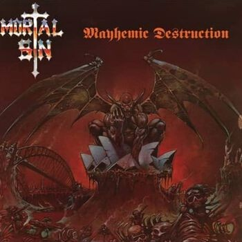 Mortal Sin - Mayhemic Destruction (Limited Edition Import, Silver Vinyl) (LP)