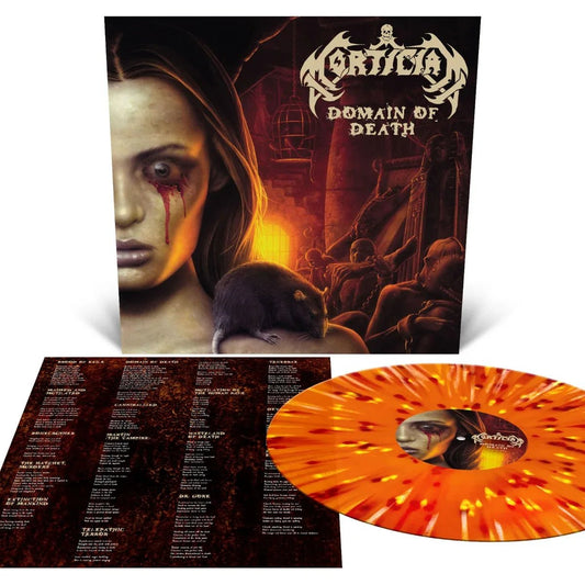 Mortician - Domain Of Death (Color Vinyl, Orange Krush) (LP) - Joco Records