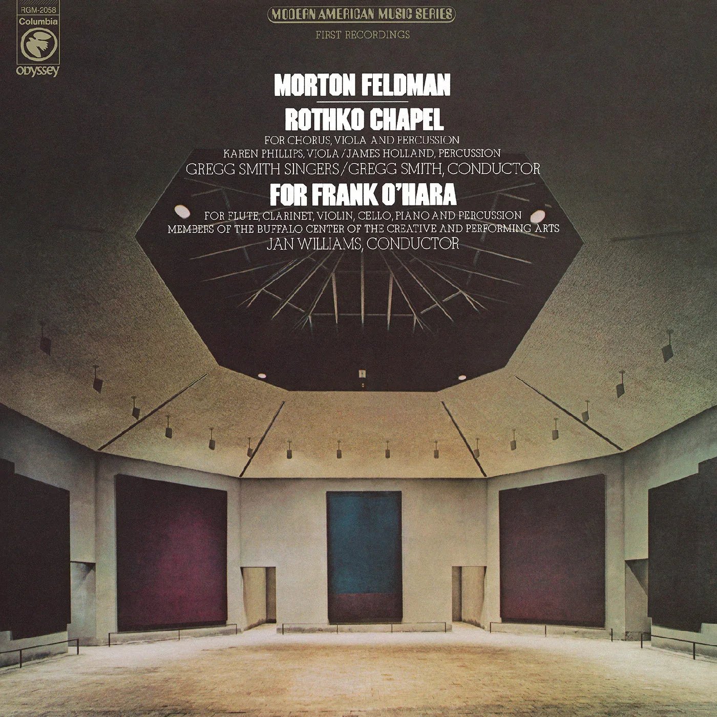 Morton Feldman - Rothko Chapel/For Frank O'Hara (50th Anniversary) (LP) - Joco Records