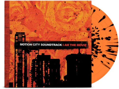Motion City Soundtrack - I Am the Movie - Anniversary Edition - Tangerine w/ Black Splatter  (Vinyl) - Joco Records