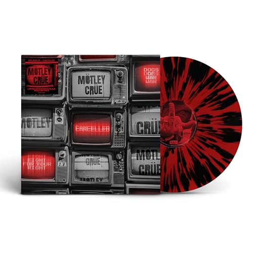 Motley Crue - Cancelled (45 RPM, Limited Edition, Red/Black Splatter) (12-Inch Vinyl EP)