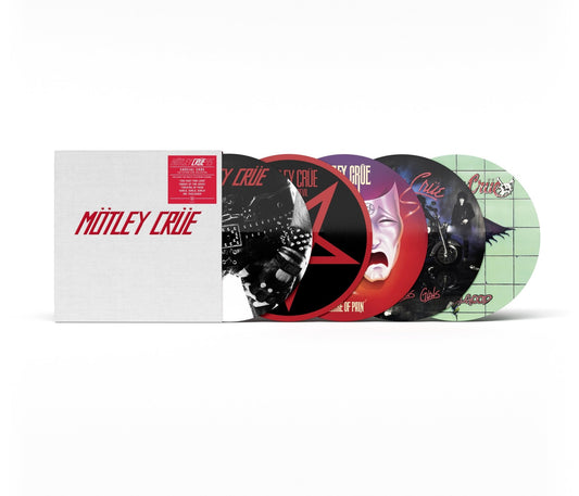 Motley Crue - Crucial Crue (45th Anniversary) (Deluxe Box Set) (Picture Disc) (Vinyl Box Set) - Joco Records