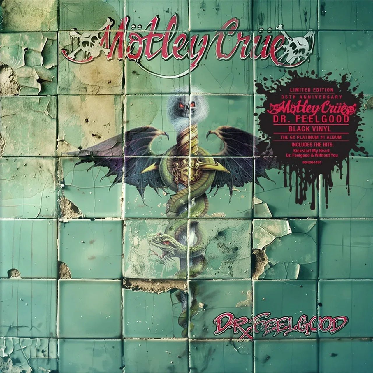 Motley Crue - Dr. Feelgood (35th Anniversary, Limited Edition, Remastered) (LP) - Joco Records