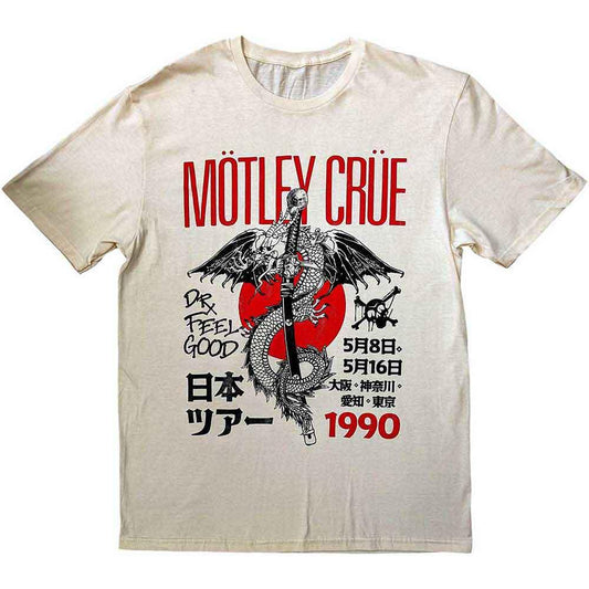Motley Crue - Dr. Feelgood Japanese Tour '90 (T-Shirt) - Joco Records