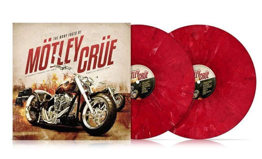 Motley Crue - The Many Faces Of Motley Crue (Limited Edition, Red Marble Vinyl) (2 LP) - Joco Records
