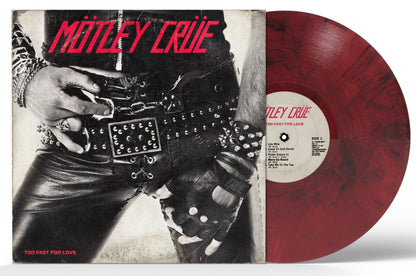 Motley Crue - Too Fast For Love (Indie Exclusive, Black & Red Smoke Color Vinyl, 45th Anniversary Edition) - Joco Records