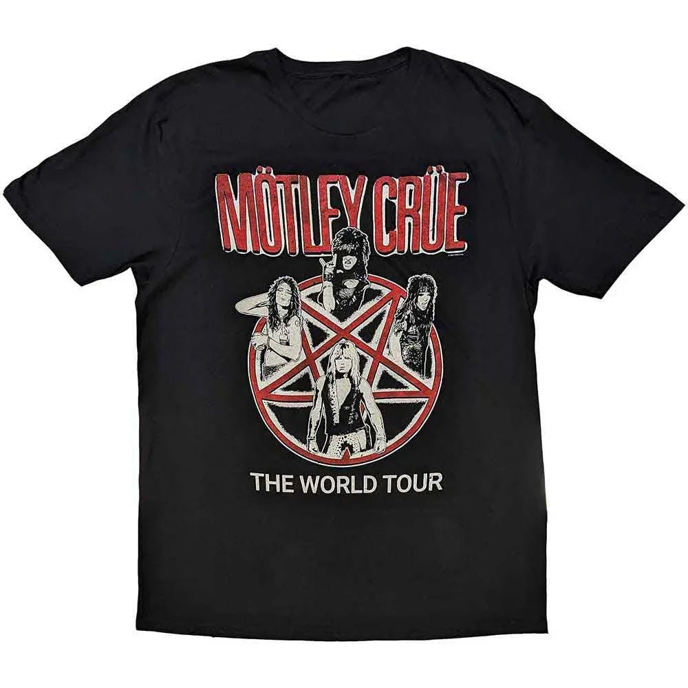 Motley Crue - Vintage World Tour (T-Shirt) - Joco Records