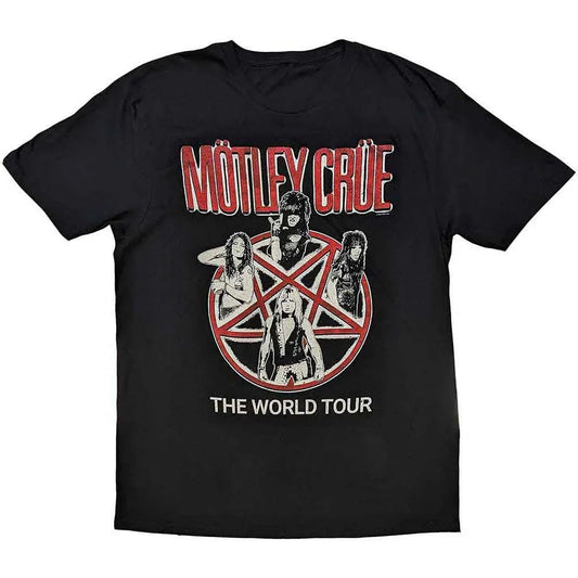Motley Crue - Vintage World Tour (T-Shirt) - Joco Records