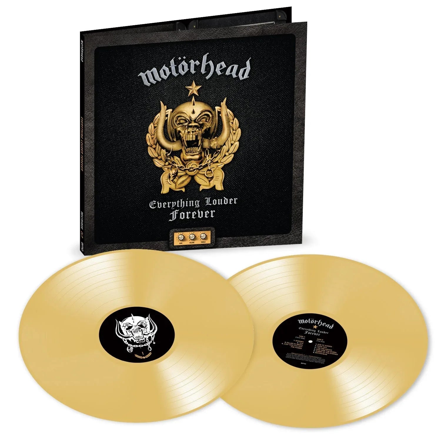 Motörhead - Everything Louder Forever: The Very Best Of Motörhead (Indie Exclusive) (Gold 2 LP) - Joco Records