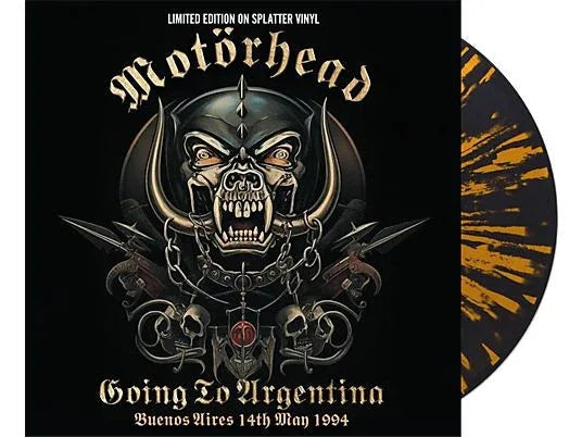 Motörhead - Going To Argentina: Buenos Aires 1994 (Broadcast Import) (Black & Orange Splatter Vinyl) (LP) - Joco Records