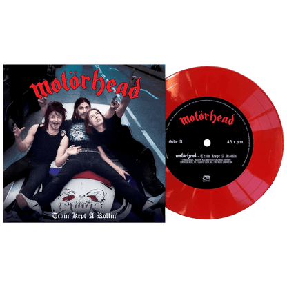 Motörhead - Train Kept A-Rollin' (Limited Edition, Red Vinyl) (7" Single) - Joco Records