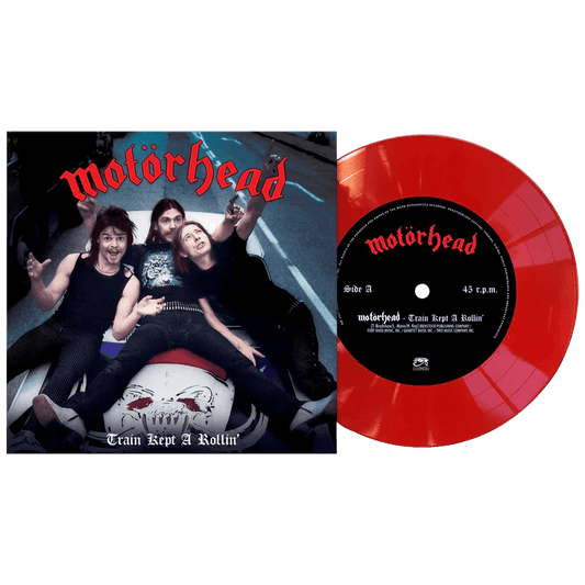 Motörhead - Train Kept A-Rollin' (Limited Edition, Red Vinyl) (7" Single) - Joco Records