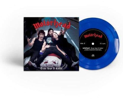 Motorhead - Train Kept A-Rollin' (Blue Vinyl, Limited Edition) (7-Inch Single) - Joco Records