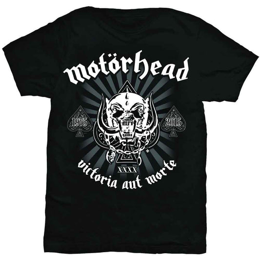 Motörhead - Victoria Aut Morte - White Text (T-Shirt)